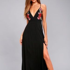 LuLu’s Embroidered Maxi Dress